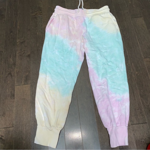 Gap Unicorn Rainbow Tie Dye Sweatpants - Picture 1 of 10